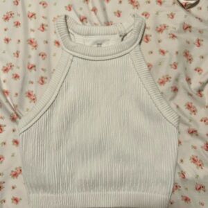 aerie white tank top